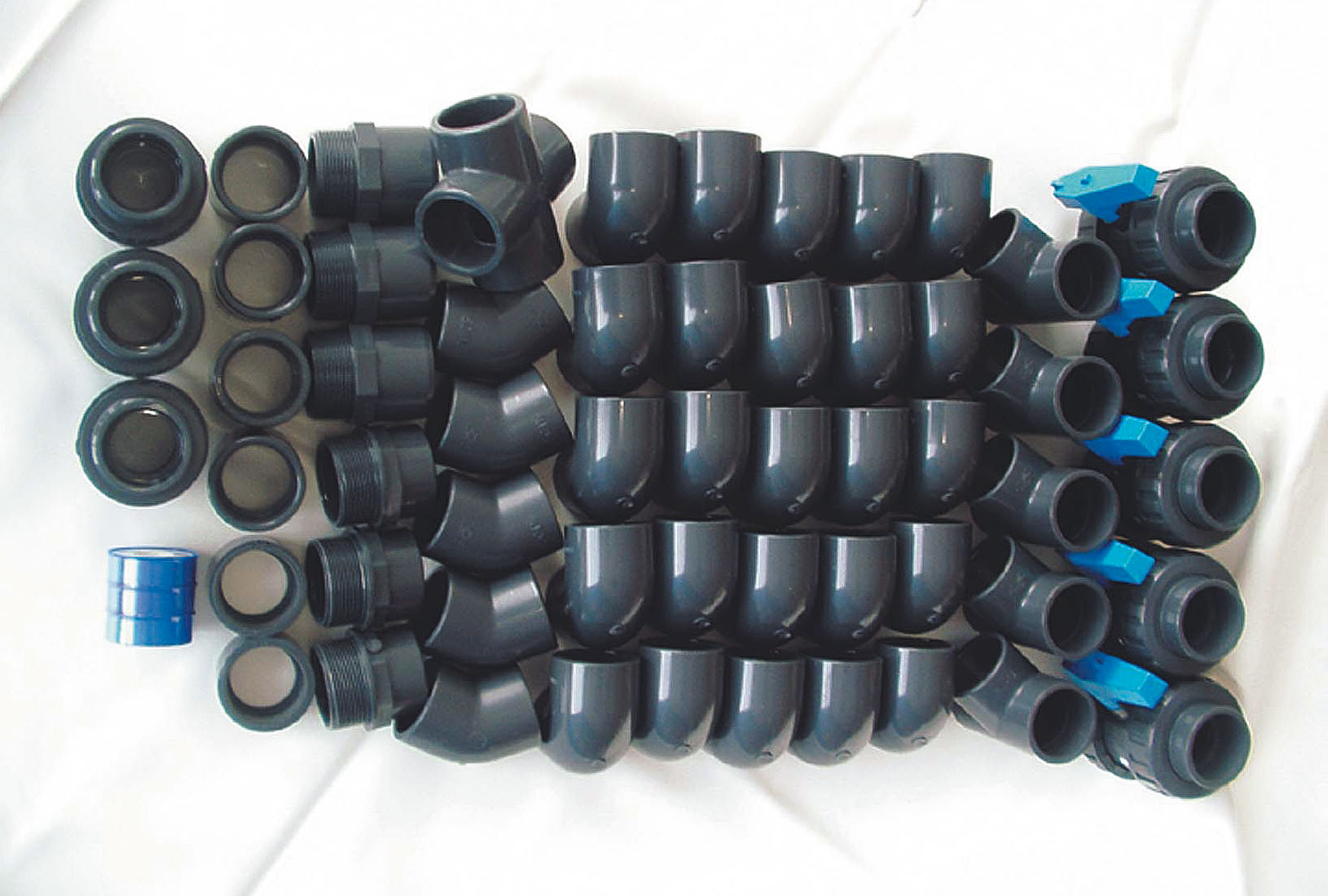 KIT PLOMBERIE PVC PRESSION D50mm